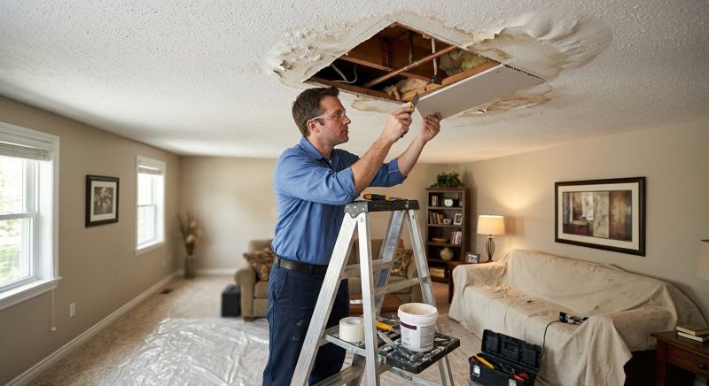Leaking Ceiling Repair in Denver County, CO
